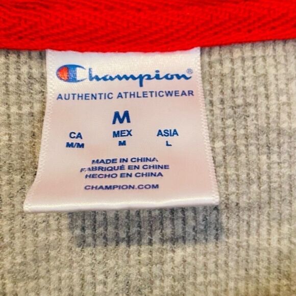 Champion All Over Logo Thermal Top Size Medium - Picture 4 of 4